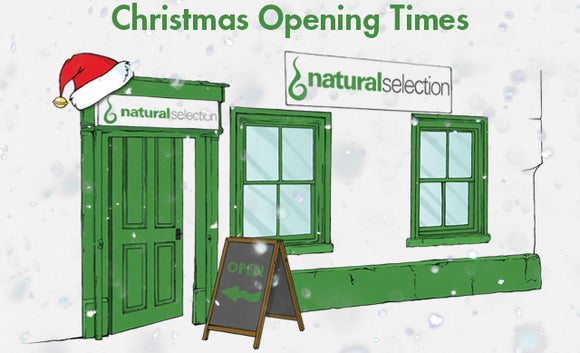Christmas Opening Times