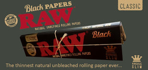 Raw Black King Size papers are here!