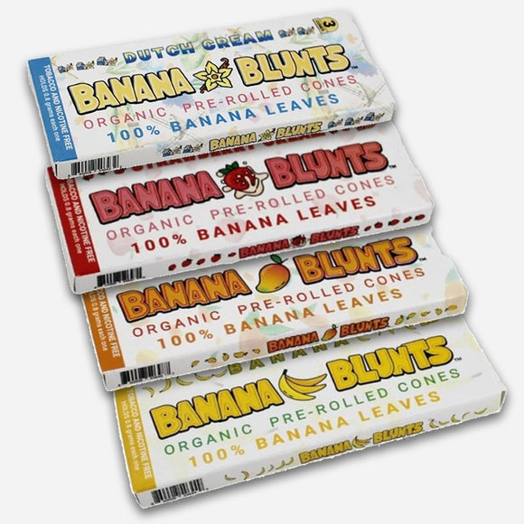 Banana Blunts Organic Pre-rolled Cones (Various Flavours)