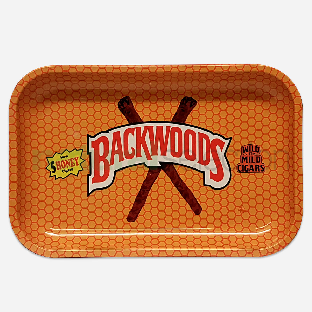 Backwoods Metal Rolling Tray Honey Natural Selection Leeds