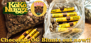 Barewoods x Koko Nuggz Chocolate OG Blunts out now!