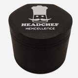 Head Chef SILK TOUCH 4-Piece Grinder (Various Colours)