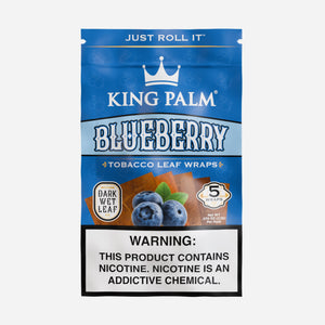 King Palm - Tobacco Wraps - Blueberry