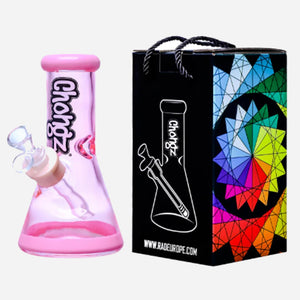 Chongz Boxed Pink "Real Royal" Glass Bong