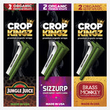 Crop Kingz Self Sealing Organic Hemp Wraps (Various Flavours)