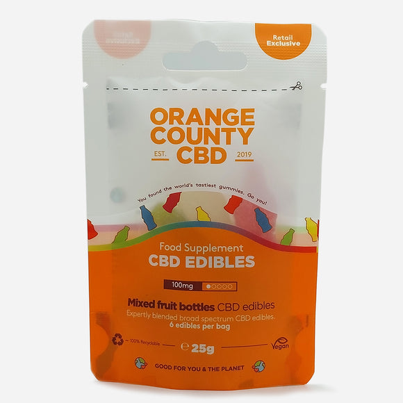 Orange County CBD Gummies Mini Grab Bag 100mg (Various Flavours)