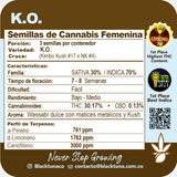 Black Tuna "K.O." Feminised Cannabis Seeds