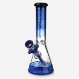 Phoenix Star Drip Beaker Glass Bong (Blue)