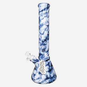 Chongz "Tye Dye" Grey Glass Bong