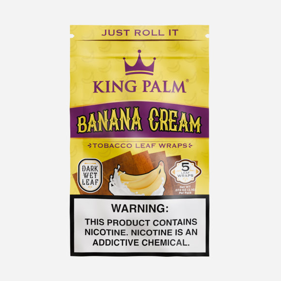 King Palm - Tobacco Wraps - Banana Cream