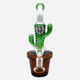 Cactus Perc Glass Bong