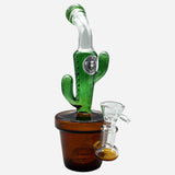 Cactus Perc Glass Bong