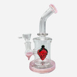 Strawberry Fruit Glass Bong