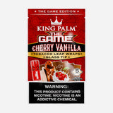 King Palm - Tobacco Wraps & Glass Tip - The Game Edition - Cherry Vanilla