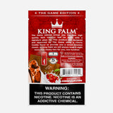 King Palm - Tobacco Wraps & Glass Tip - The Game Edition - Cherry Vanilla