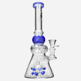 Molecule Glass Percolator Bong