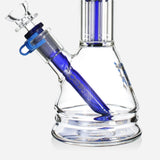 Phoenix Star Beaker Tree Perc Glass Bong (Blue)