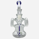 "Princess Leia" Recycler Percolator Glass Bong