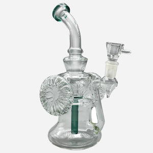 "Princess Leia" Recycler Percolator Glass Bong