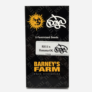 Barney's Farm & Doja Exclusive "RS11 x Banana OG" Feminised Cannabis Seeds