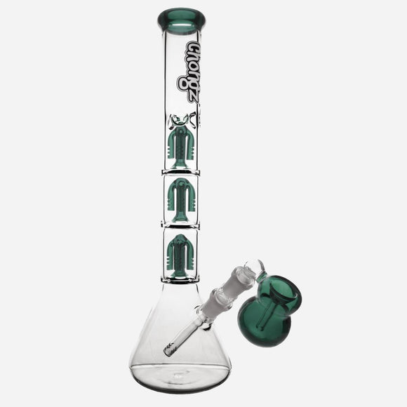 Chongz Triple Perc Glass Bong