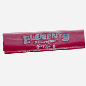 Elements Pink King Size Slim Papers