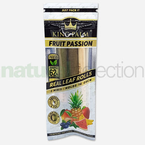 King Palm - Fruit Passion Flavour - 2 Mini Rolls 1g