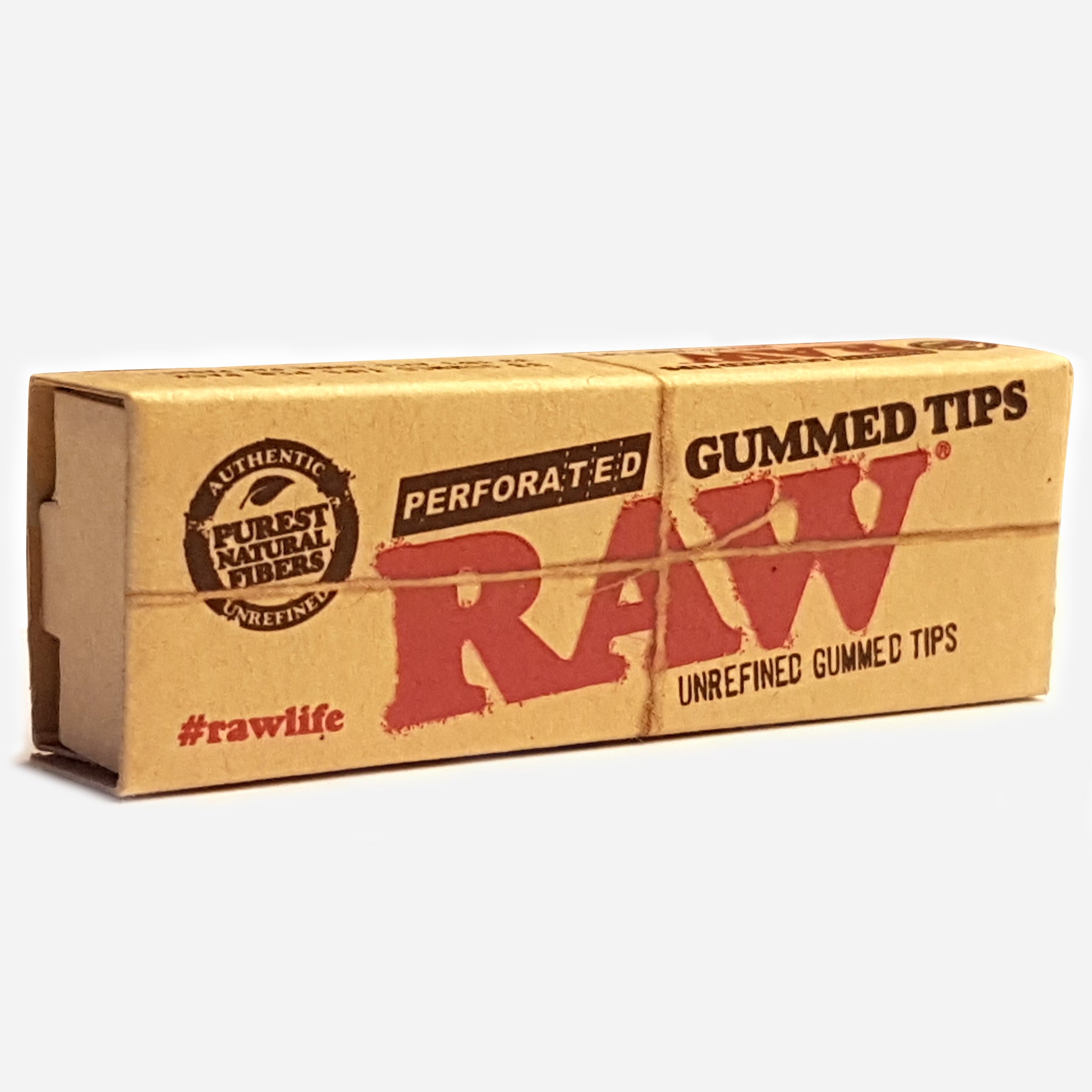 RAW Gummed Perforated Tips Natural Selection Leeds