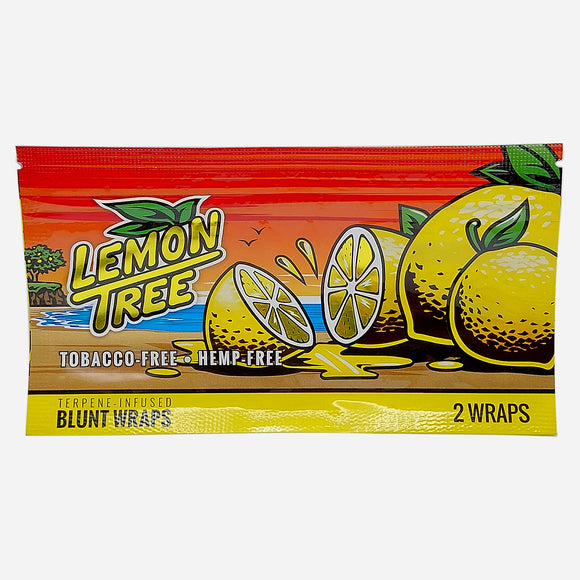 Lemon Tree Terpene Infused Blunt Wraps (2 Pack)