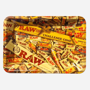 RAW Mix Papers Rolling Tray (Various Sizes)