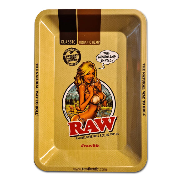 RAW Girl Rolling Tray Small