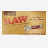 RAW Slim Glass Tip (Flat or Round)