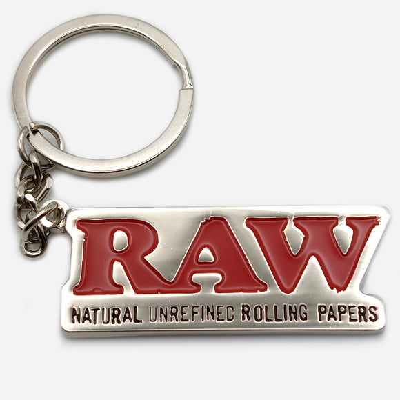 RAW Metal Keyring