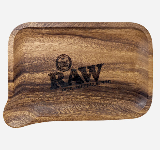 RAW Wooden Pour Rolling Tray
