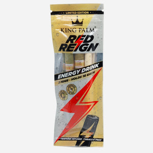 King Palm - Red Reign (Energy Drink) Flavour - 2 Mini Rolls 1g