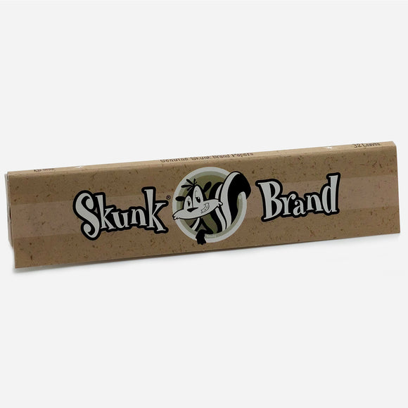 Skunk Brand Unbleached King-Size Slim Papers