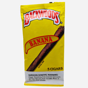 Backwoods USA Cigars 5 Pack Banana Flavour